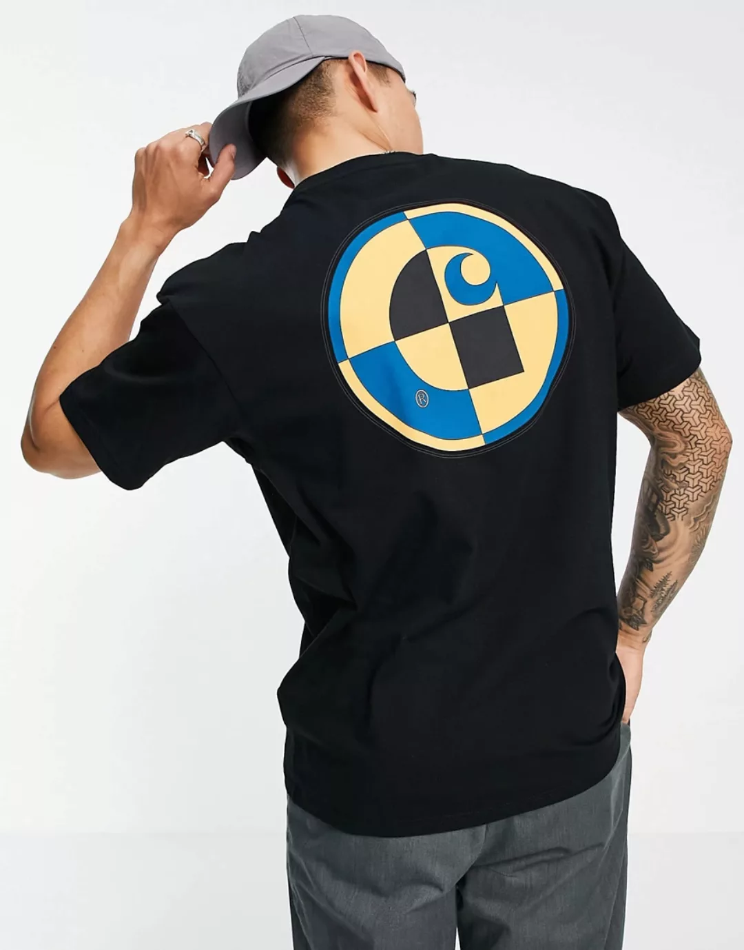 Carhartt WIP – Test – T-Shirt in Schwarz günstig online kaufen