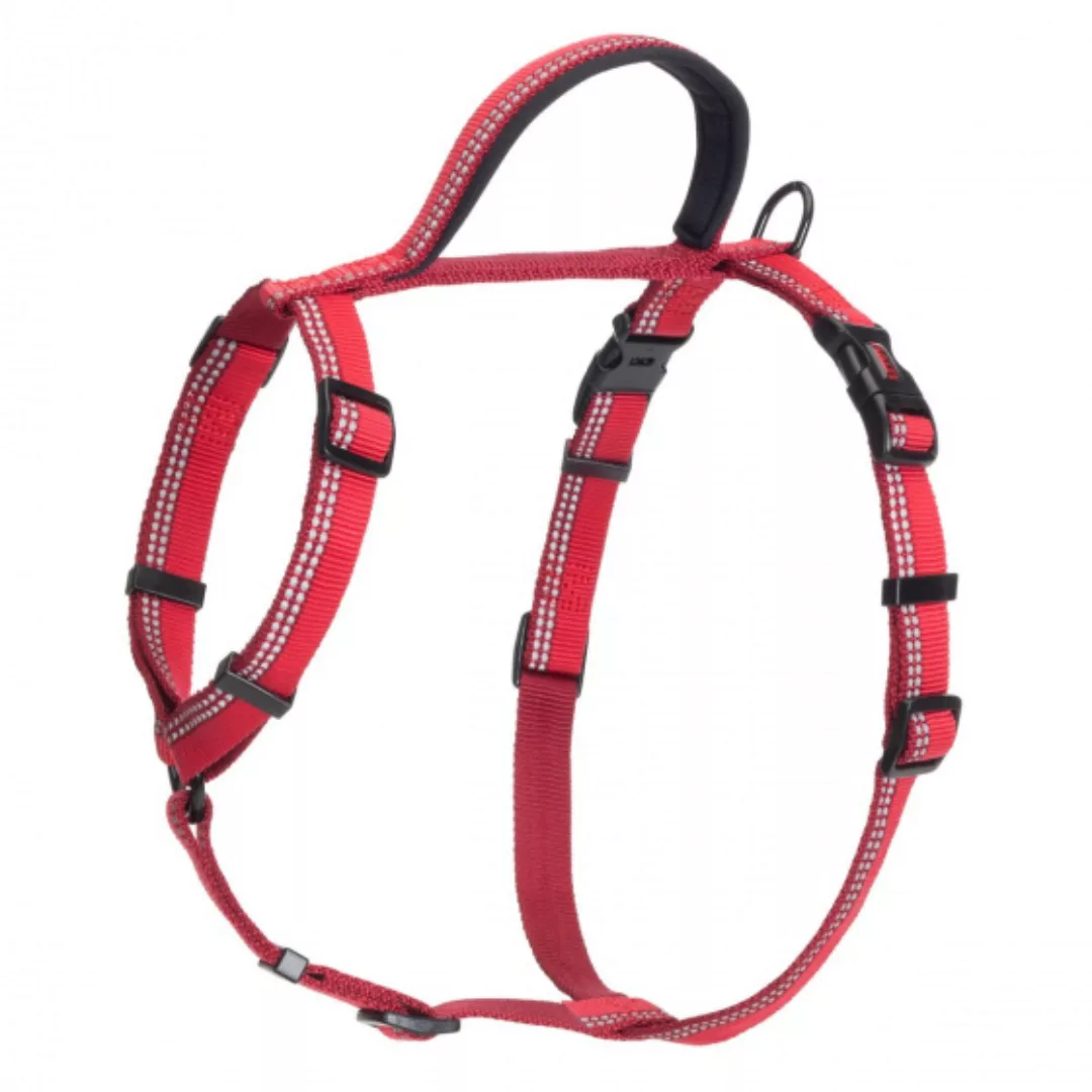 Hundegeschirr Walking 68 - 100 Cm Nylon Rot günstig online kaufen