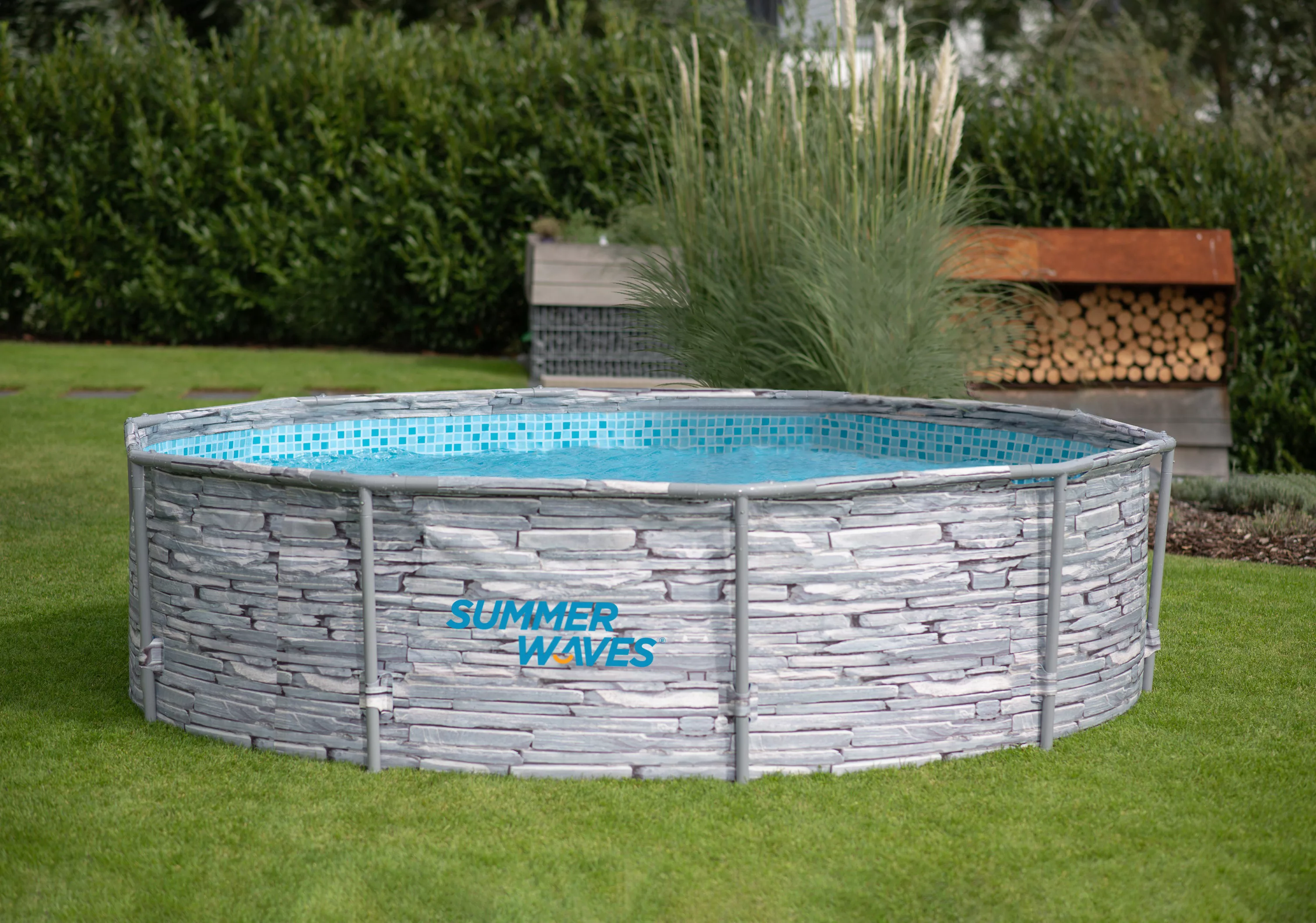 SummerWaves Framepool "Active Frame", (Set, 3 tlg.), ØxH: 305x76 cm günstig online kaufen