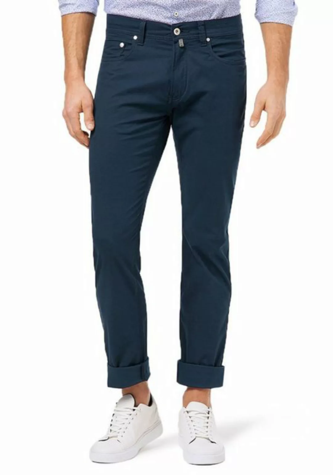 Pierre Cardin 5-Pocket-Hose Lyon Tapered Flachgewebe Baumwoll-Stretch, supe günstig online kaufen