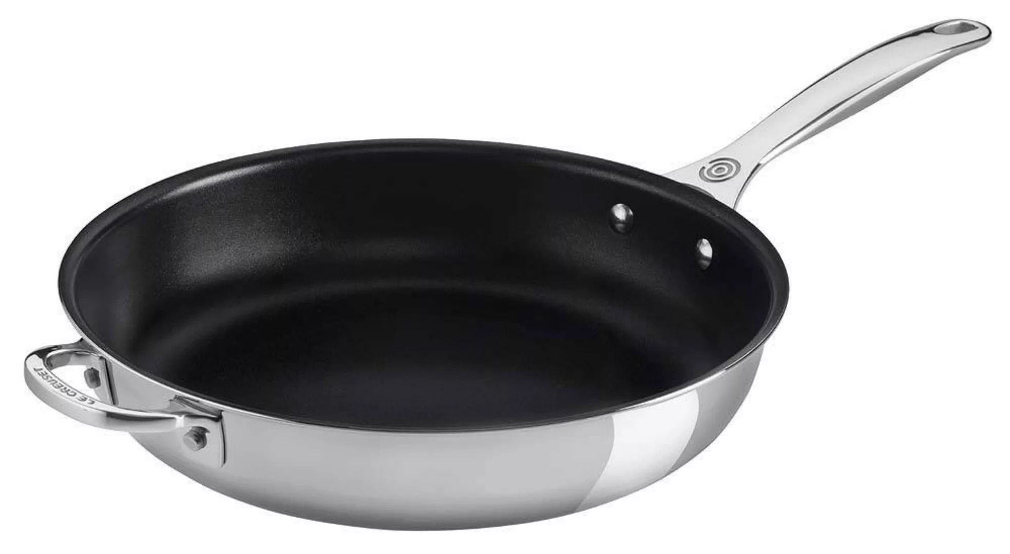 Le Creuset Bratpfanne 3-Ply PLUS Edelstahl Antihaft 28cm günstig online kaufen