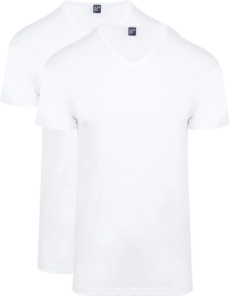 Alan Red T-Shirt V-Ausschnitt Vermont (2er-Pack) - Größe XL günstig online kaufen