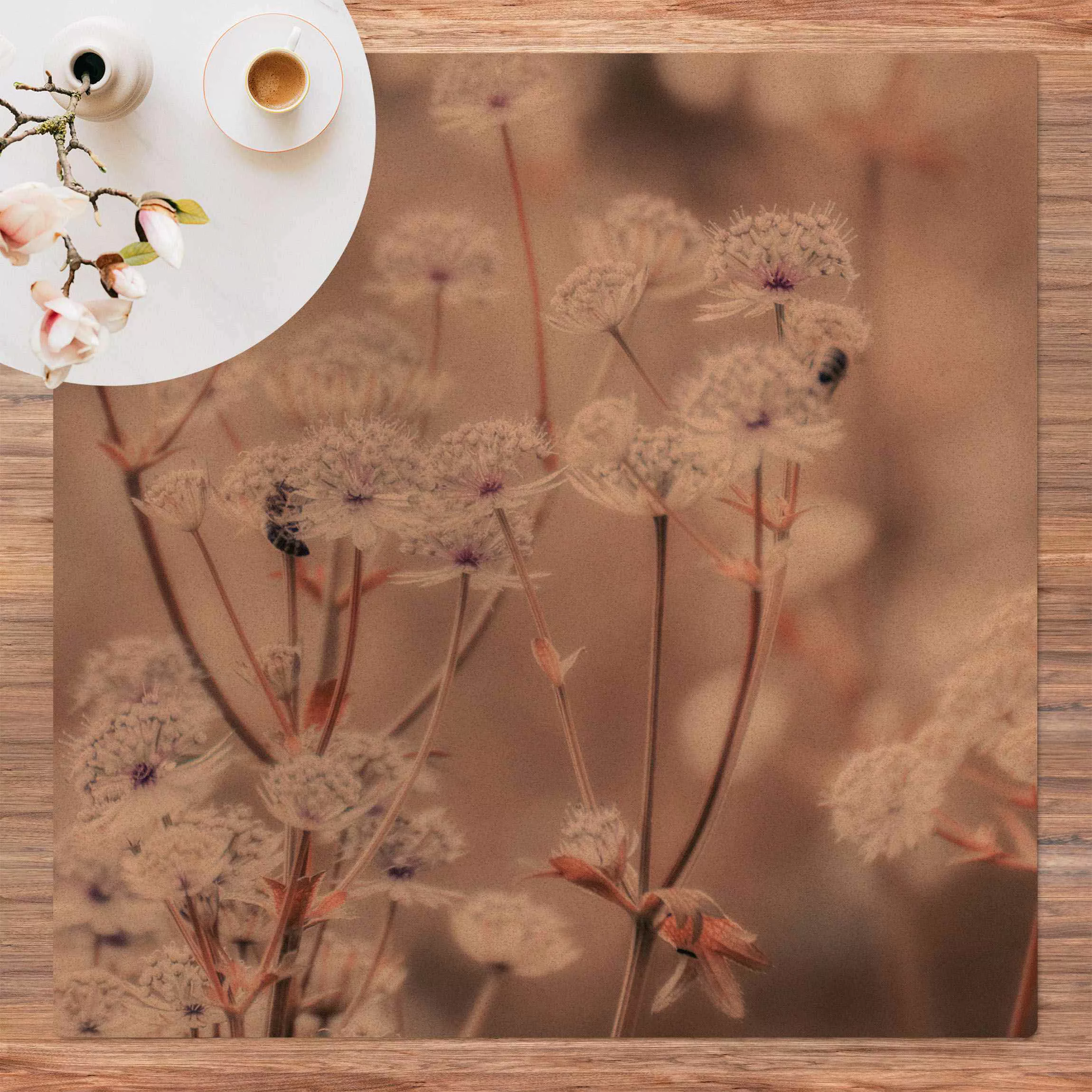 Kork-Teppich Federleichte Wildblumen günstig online kaufen