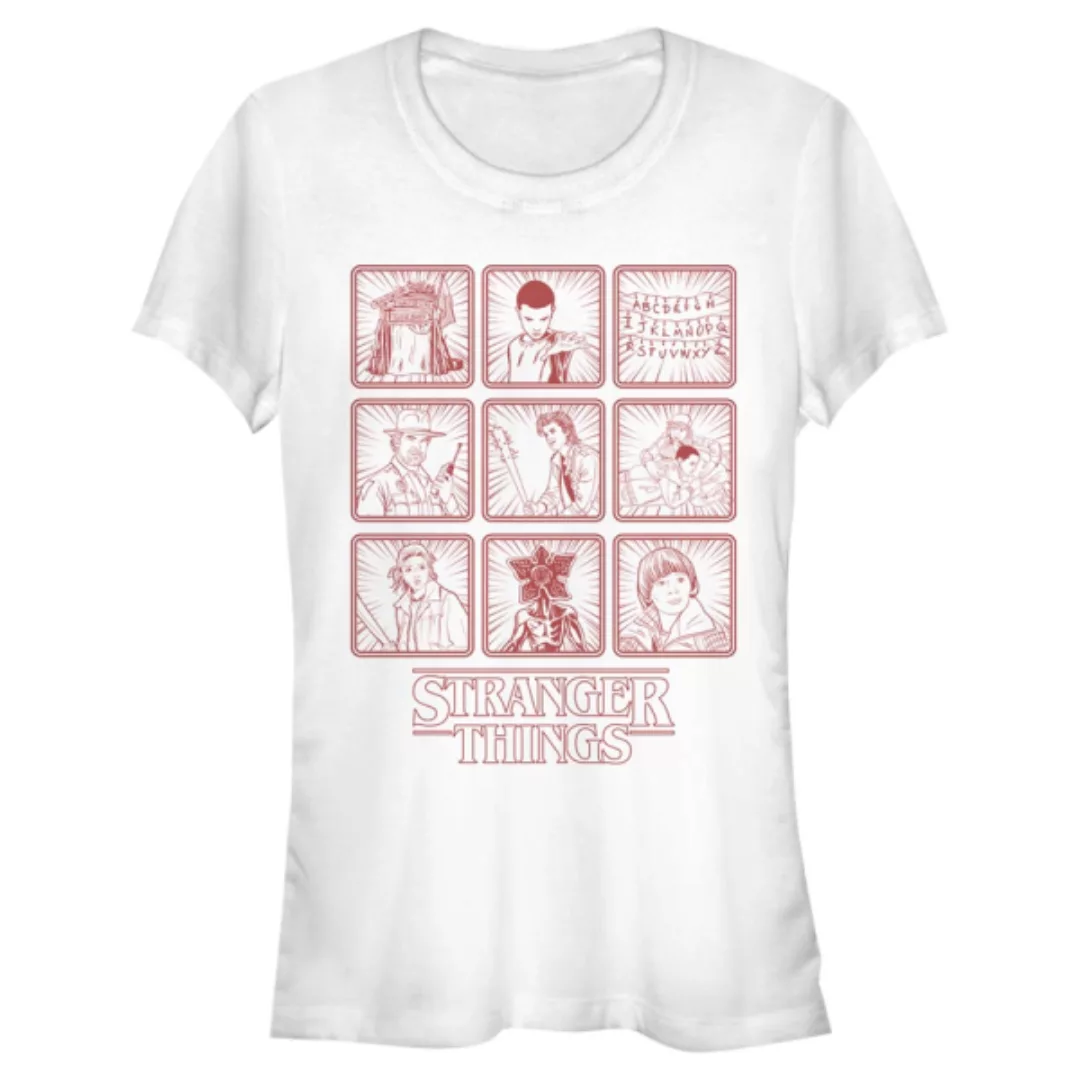 Netflix - Stranger Things - Gruppe Season One Line - Frauen T-Shirt günstig online kaufen