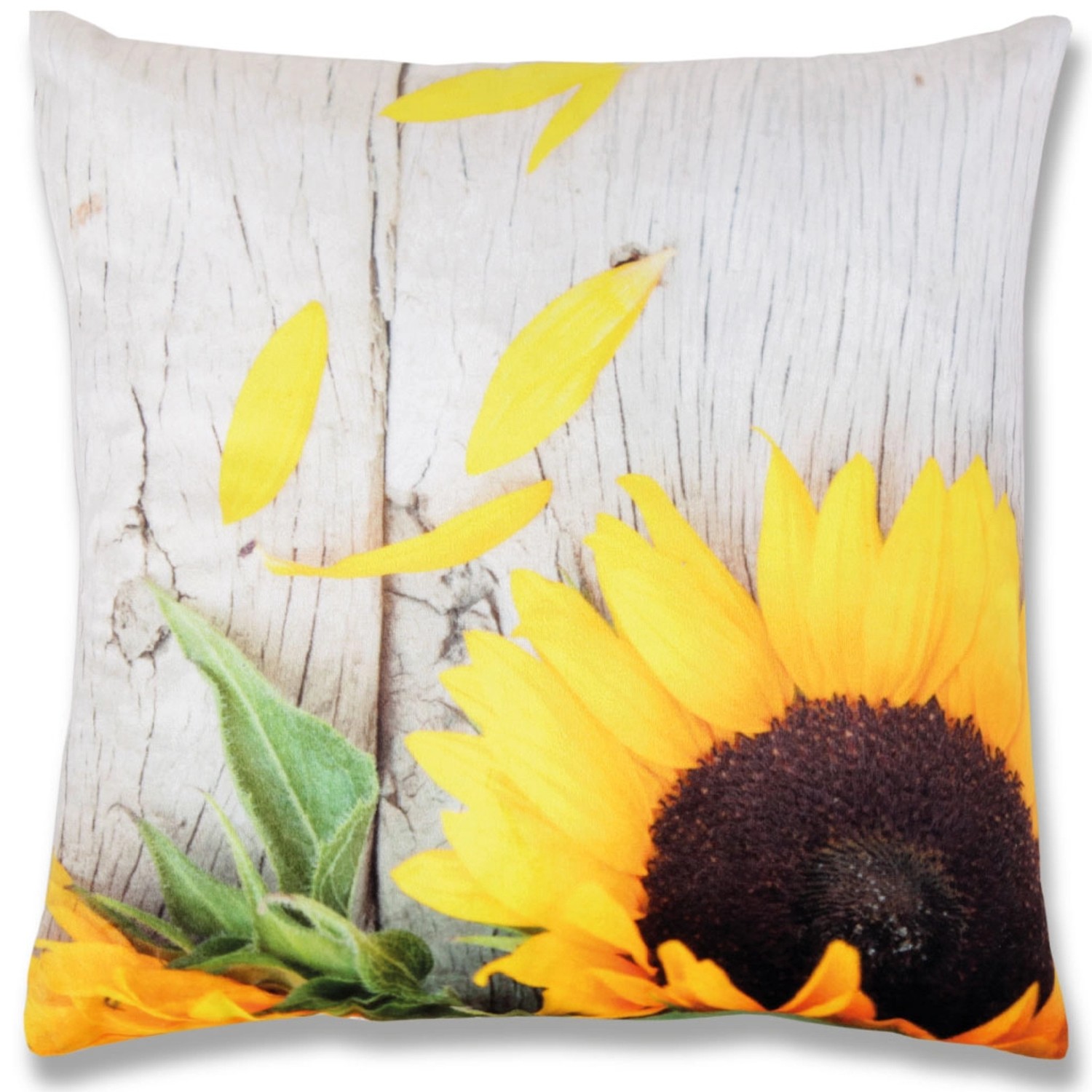 Bestlivings Kissenhülle Fotodruck Sonnenblume 40 x 40 cm Ohne Füllung günstig online kaufen