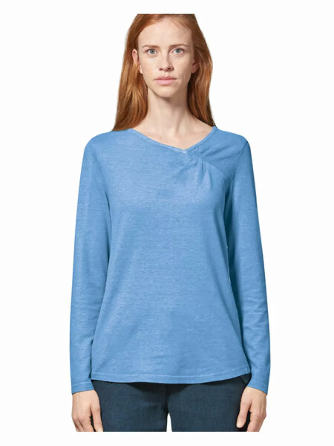 Hempage Damen Langarm-shirt Hanf/bio-baumwolle günstig online kaufen