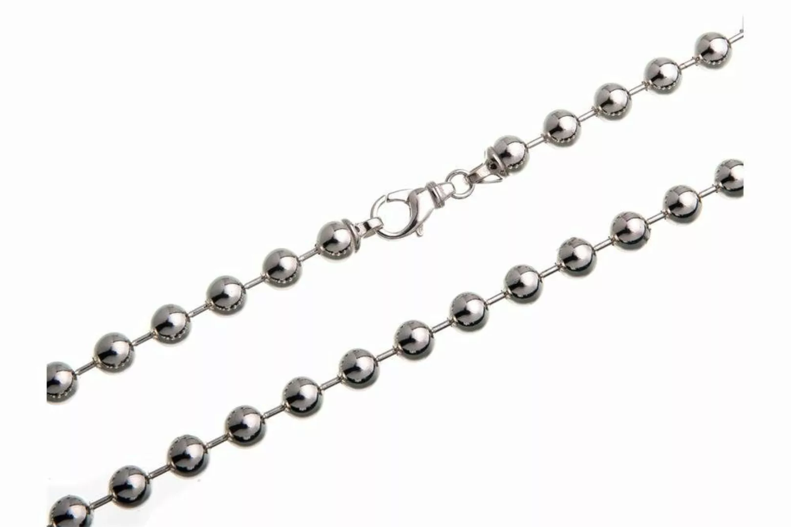 Silberkettenstore Silberkette Kugelkette 8mm - echt günstig online kaufen