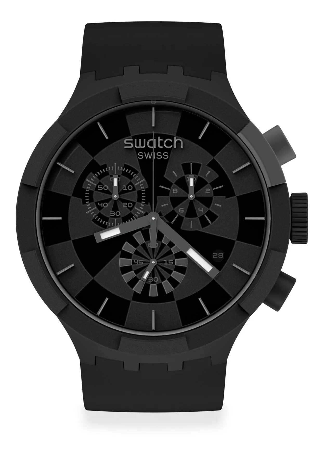 Swatch CHECKPOINT BLACK SB02B400 Herrenchronograph günstig online kaufen