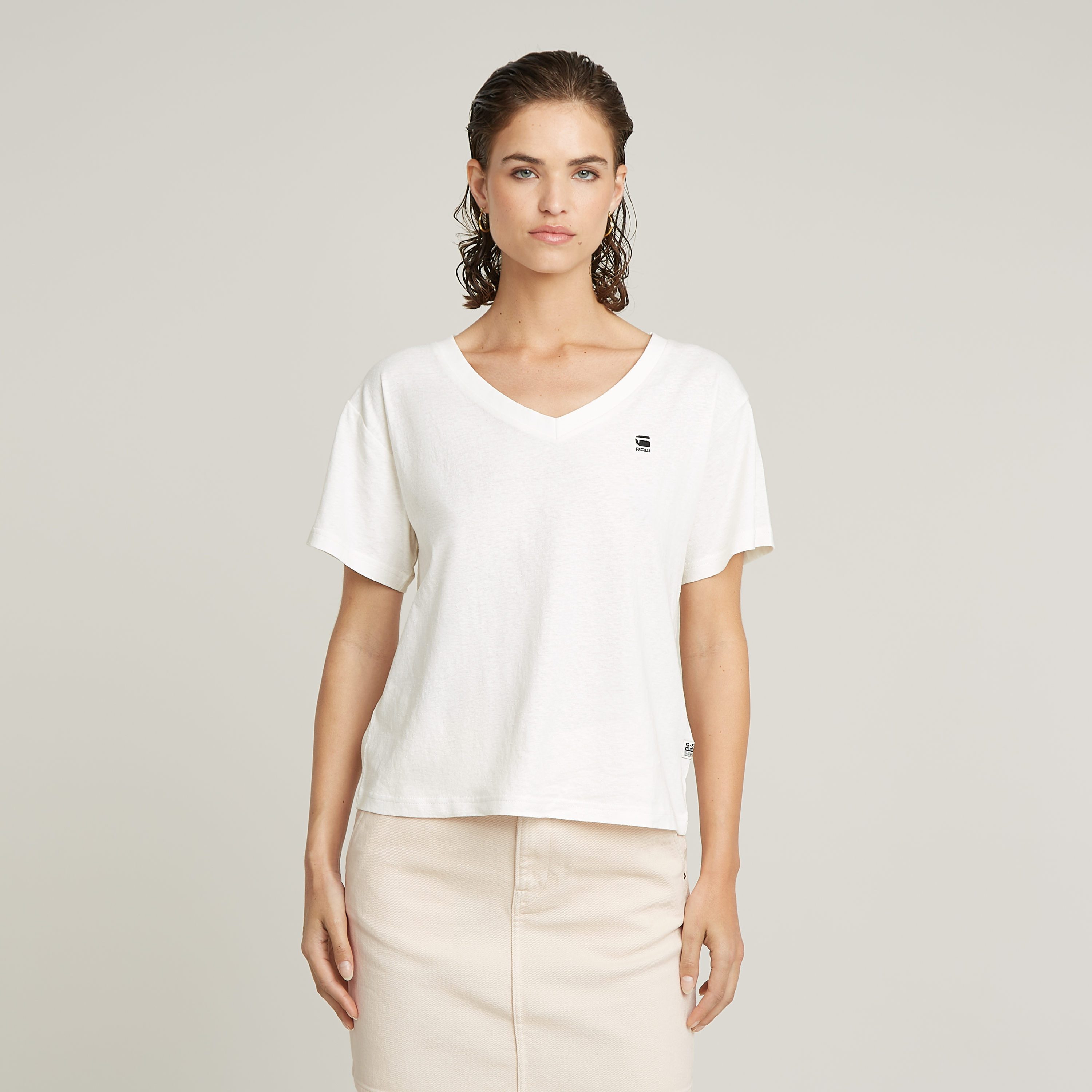 G-STAR V-Shirt Open V Relaxed mit günstig online kaufen