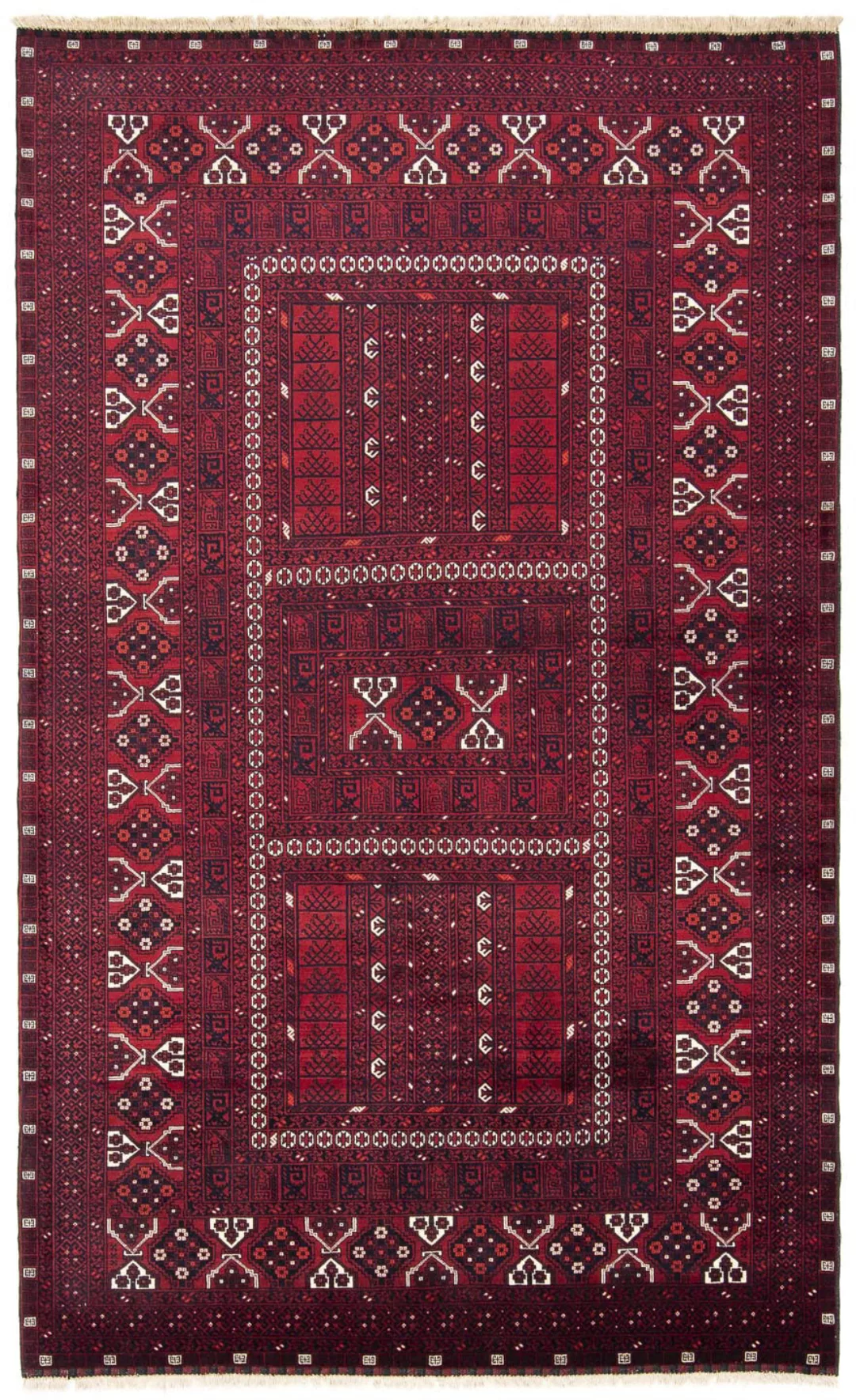 morgenland Orientteppich »Turkaman - 252 x 160 cm - dunkelrot«, rechteckig günstig online kaufen