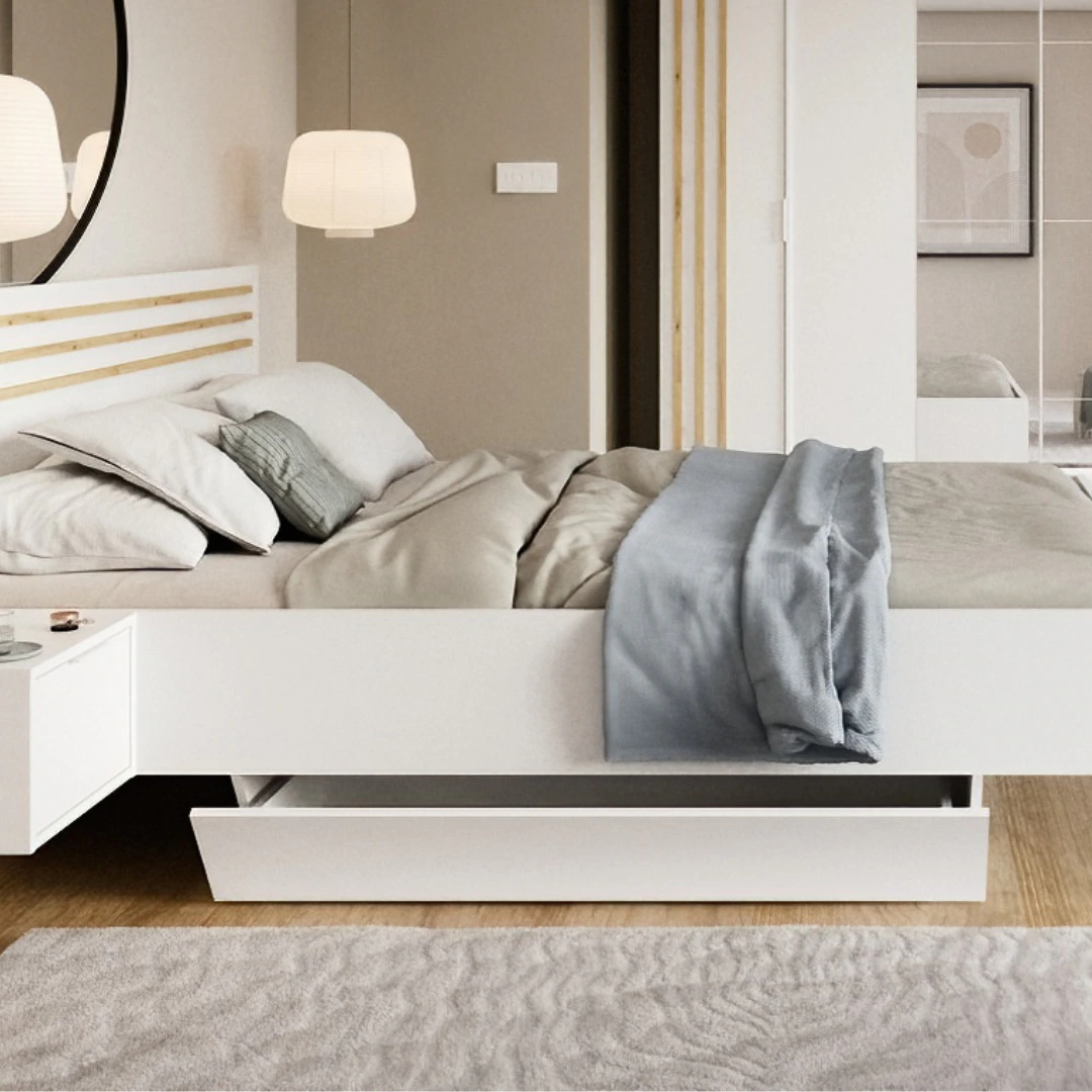 Home affaire Schublade "Bett-Schubladen Calera (2 Stücke)", (Set, 2 Stück), günstig online kaufen