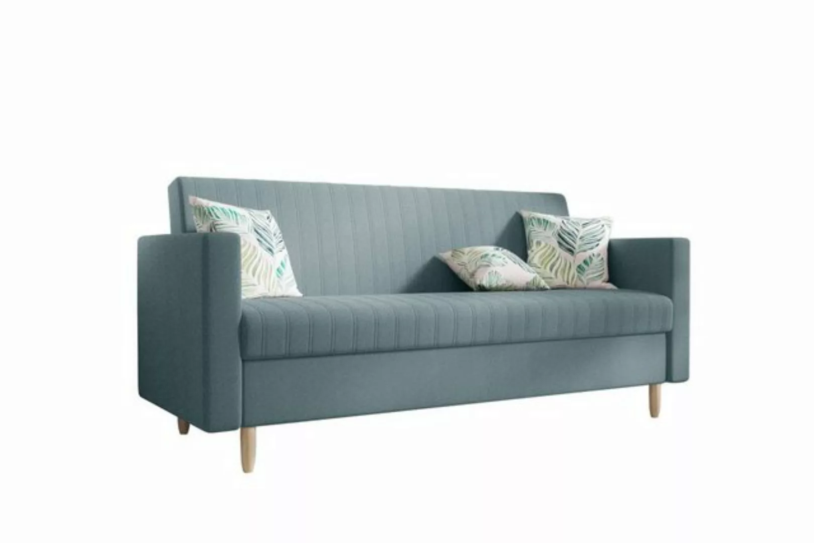 Stylefy 3-Sitzer Melisa, Sofa, Schlafsofa, Sitzkomfort, mit Bettfunktion, m günstig online kaufen