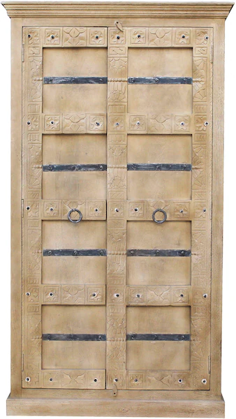 SIT Garderobenschrank "Daipur", geschnitzte Verzierungen günstig online kaufen