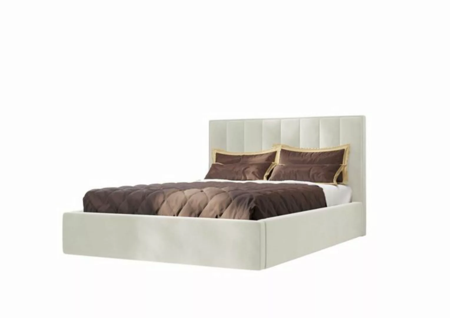 Stylefy Polsterbett Brandon (Schlafzimmerbett, Bett), 140/160/180 x 200 cm, günstig online kaufen