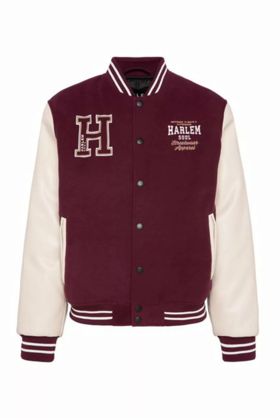 Harlem Soul Collegejacke mit Stickerei günstig online kaufen