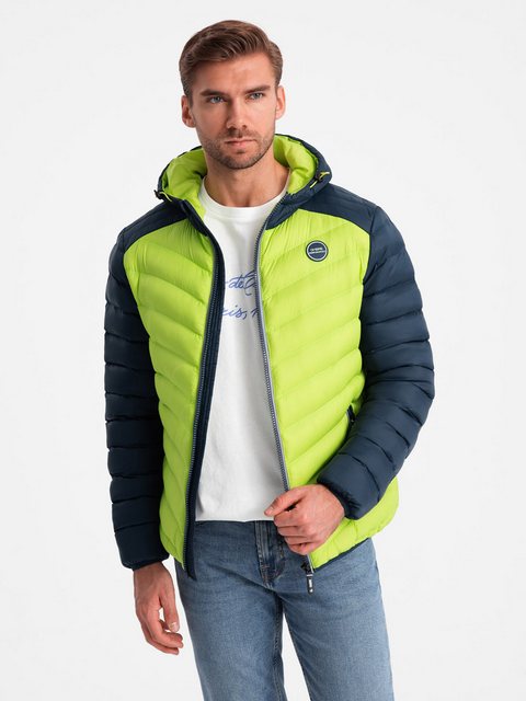 OMBRE Steppjacke Steppjacke aus Nylon für Männer im Sportstil günstig online kaufen