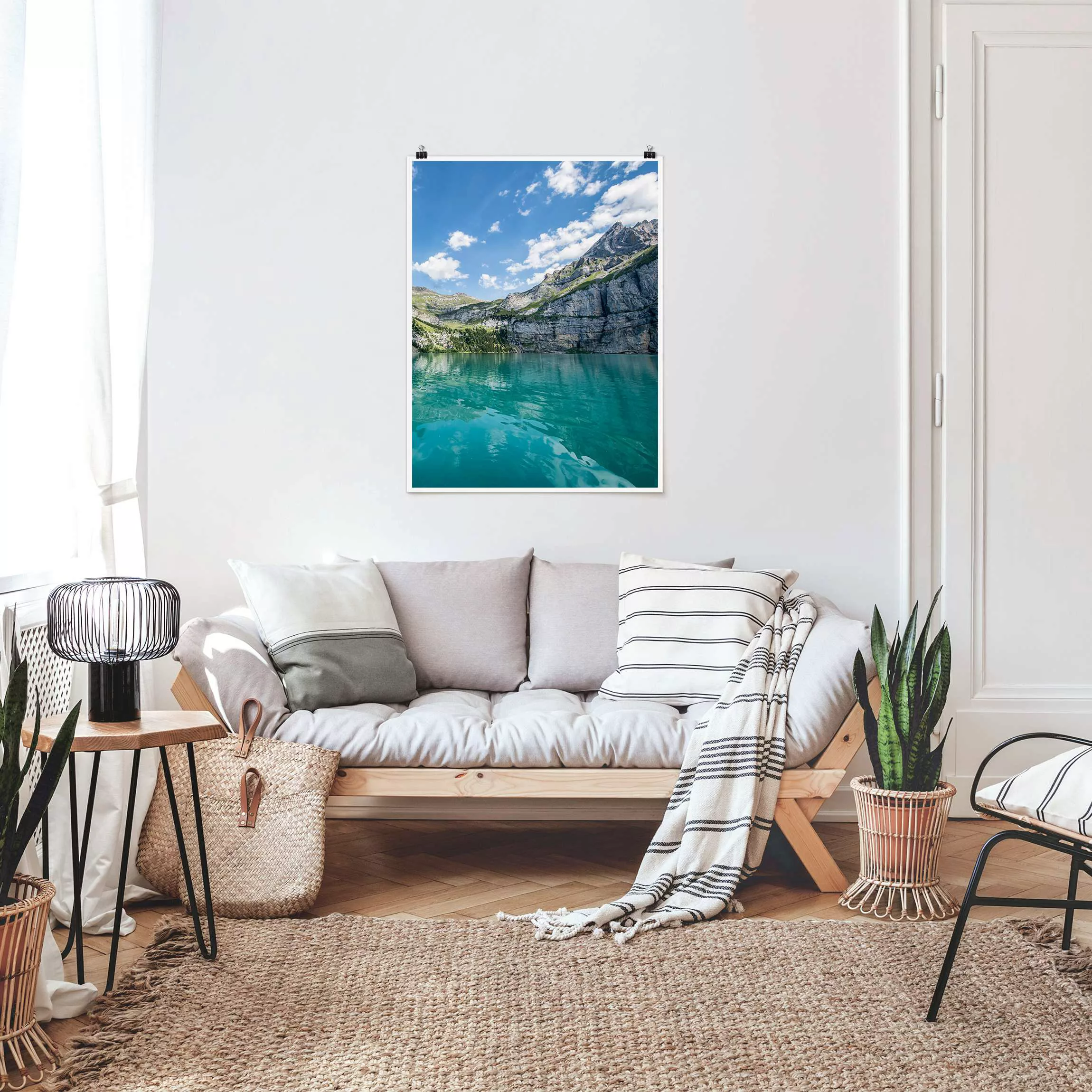 Poster Traumhafter Bergsee günstig online kaufen