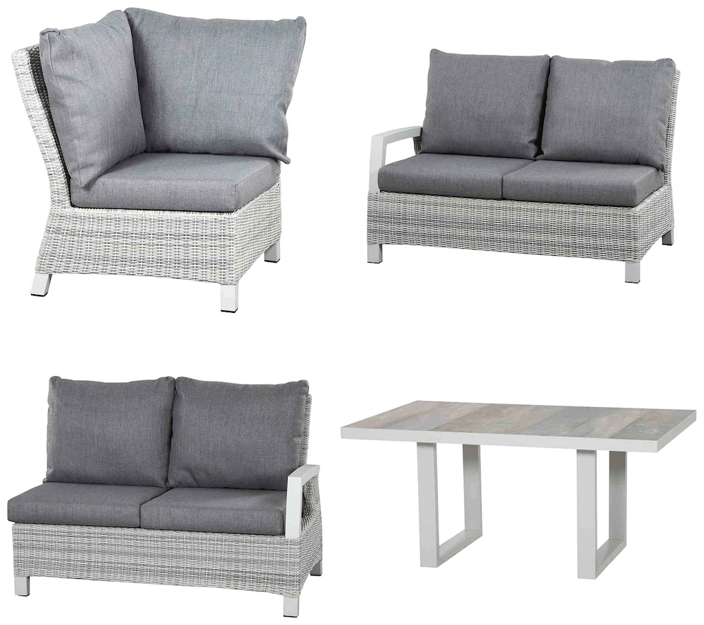 Siena Garden Gartenlounge-Set "Corido", (4 tlg.) günstig online kaufen