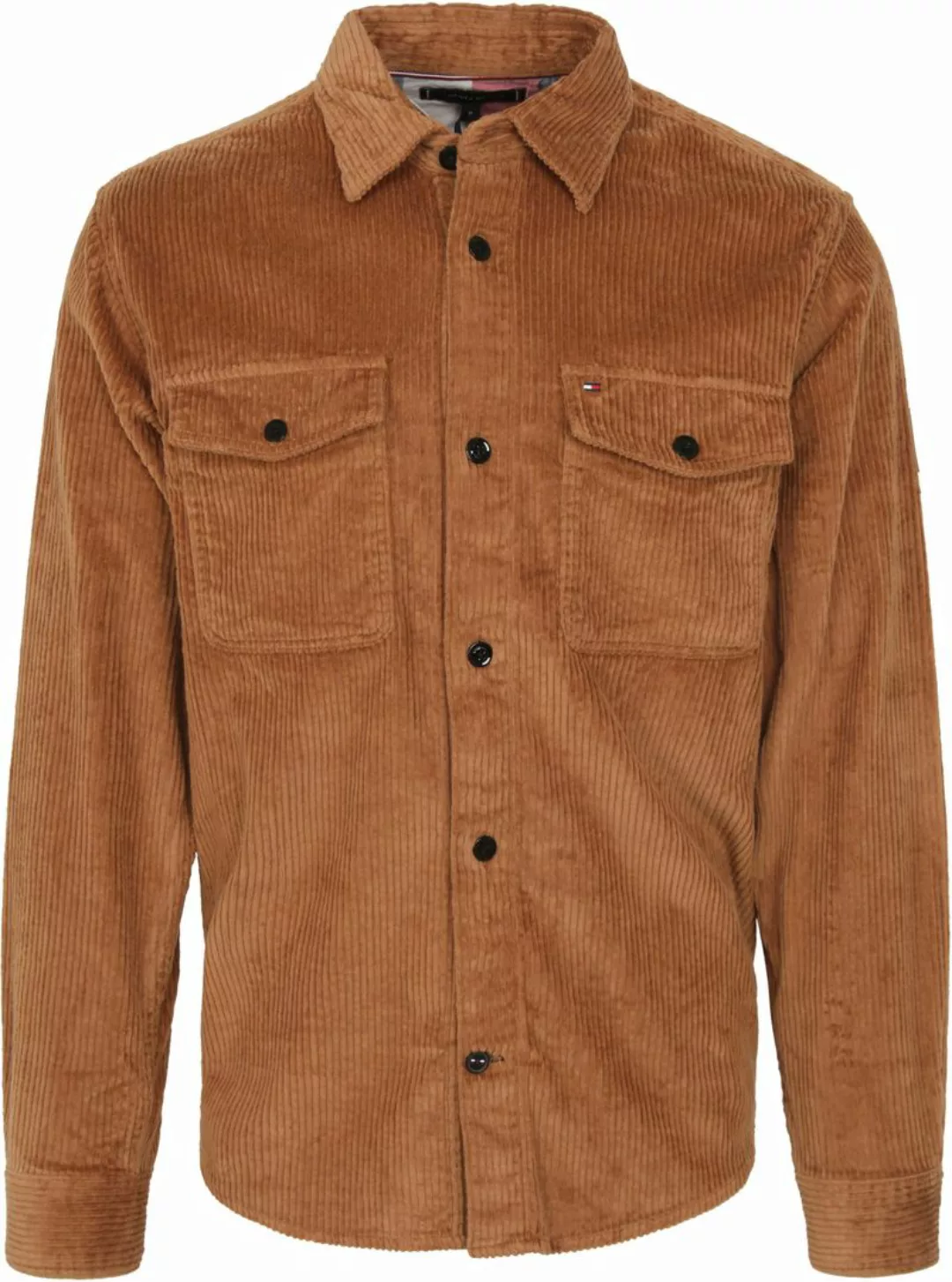 Tommy Hilfiger Overshirt Corduroy Braun - Größe XL günstig online kaufen