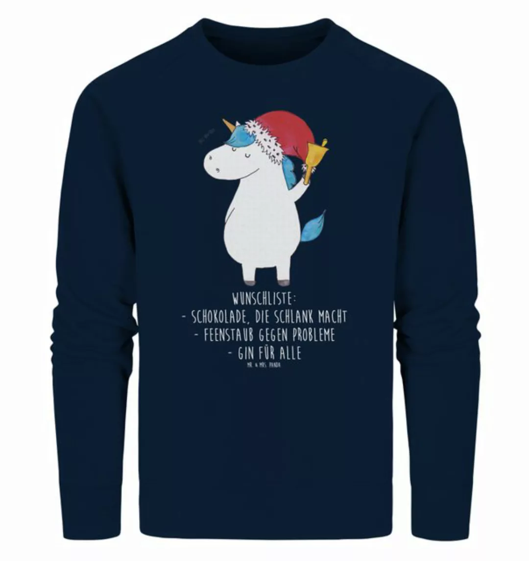 Mr. & Mrs. Panda Longpullover Größe XXL Einhorn Weihnachtsmann - French Nav günstig online kaufen