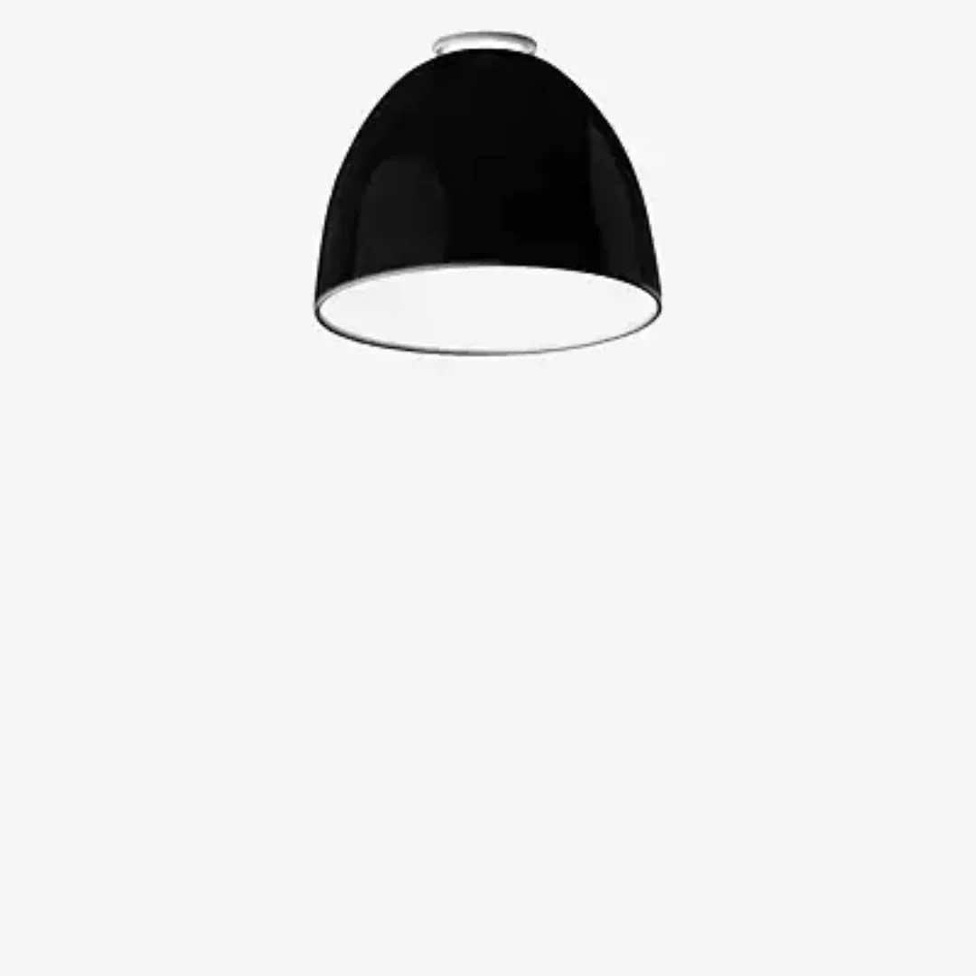 Artemide Nur Mini Gloss LED-Deckenleuchte, schwarz günstig online kaufen