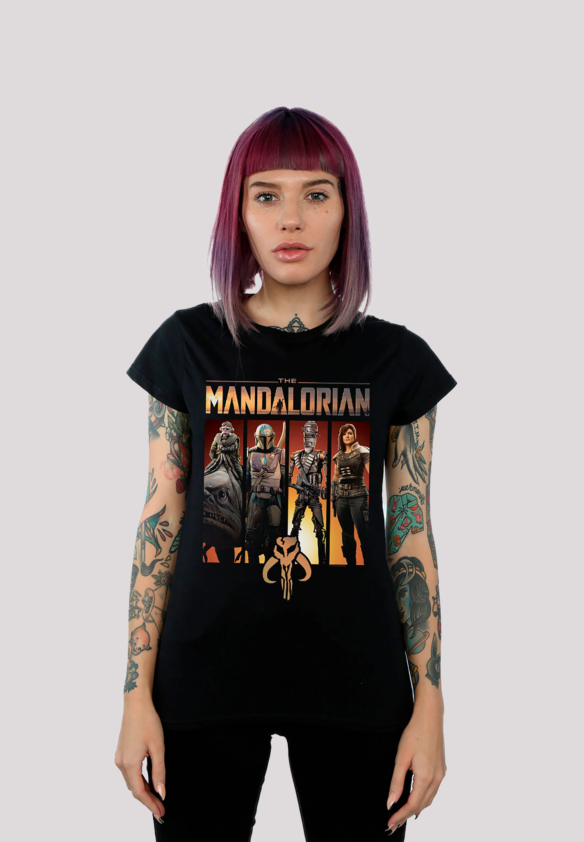 F4NT4STIC T-Shirt "Star Wars The Mandalorian Characters", Print günstig online kaufen