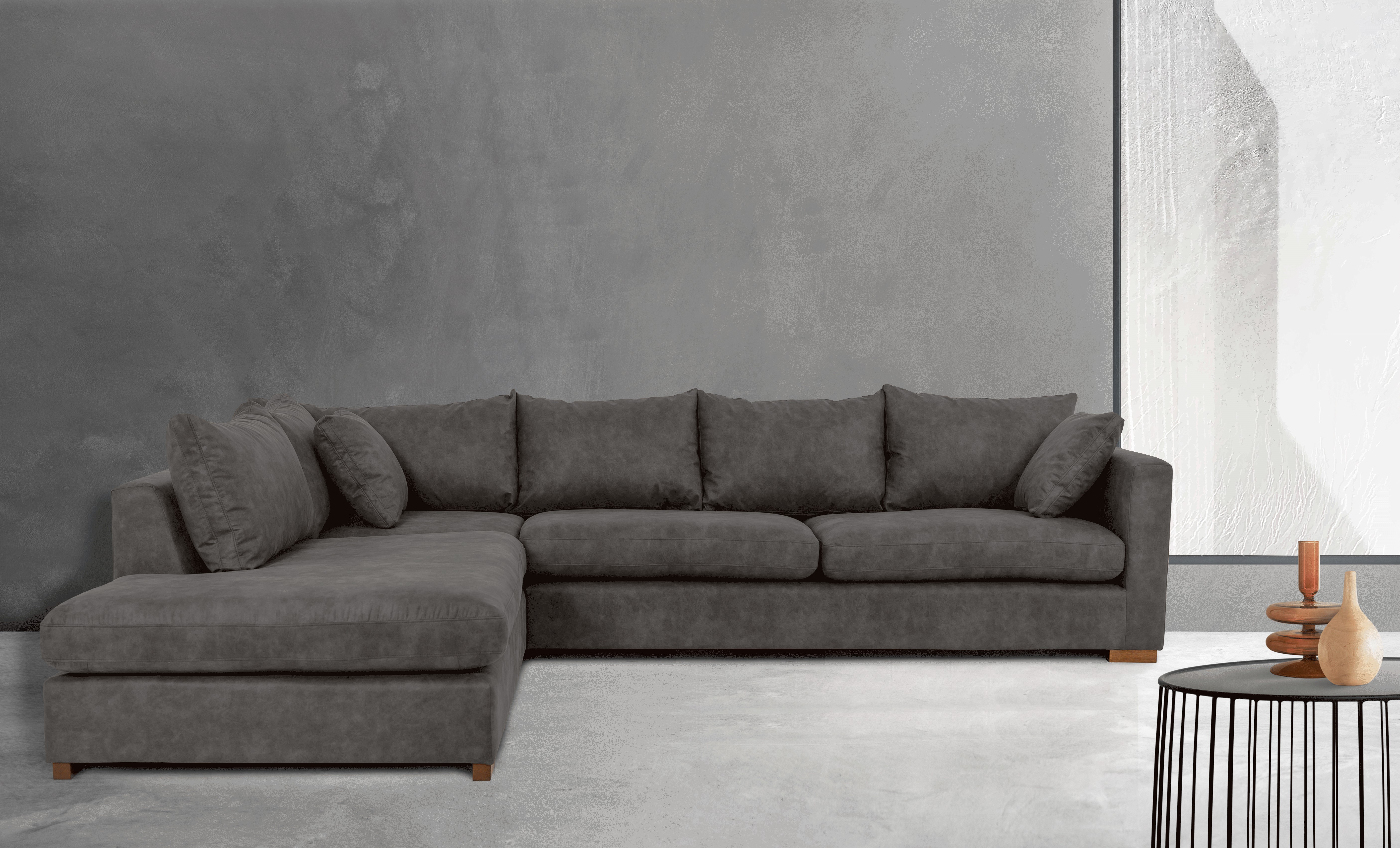 Guido Maria Kretschmer Home&Living Ecksofa Arles, L-Form, extra tiefe Sitzf günstig online kaufen