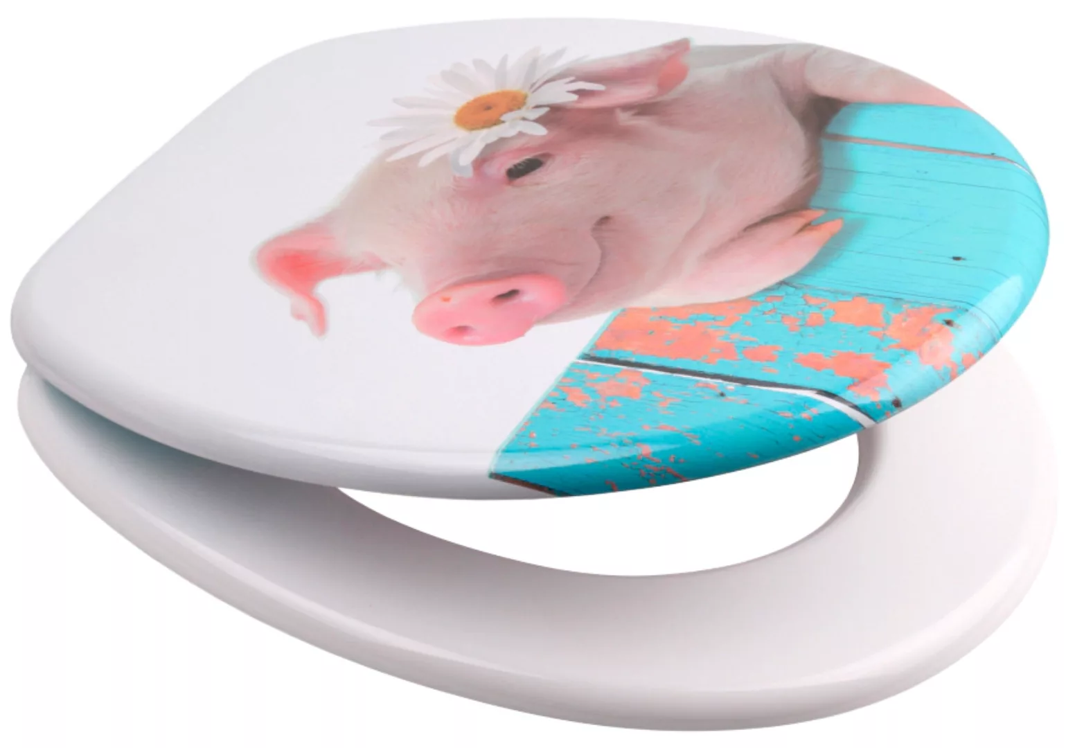 Sanilo WC-Sitz »Schwein«, mit Absenkautomatik günstig online kaufen