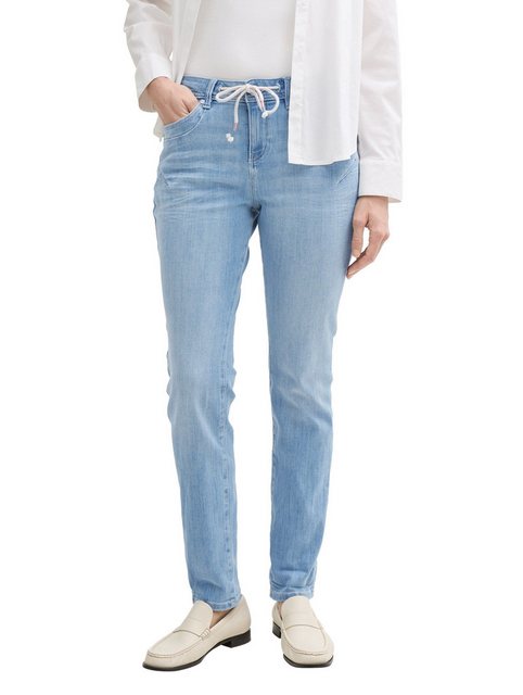 Tom Tailor Damen Jeans TAPERED - Mid Waist - Tapered Fit günstig online kaufen