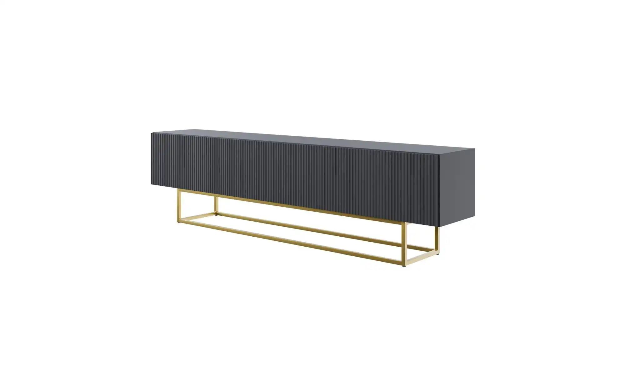 Selsey Lowboard  Veldio ¦ schwarz ¦ Maße (cm): B: 175 H: 46,5 Kommoden & Si günstig online kaufen