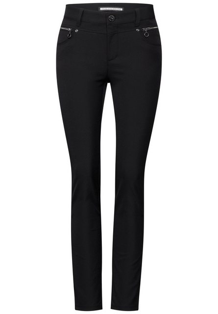 STREET ONE Röhrenhose Middle Waist günstig online kaufen