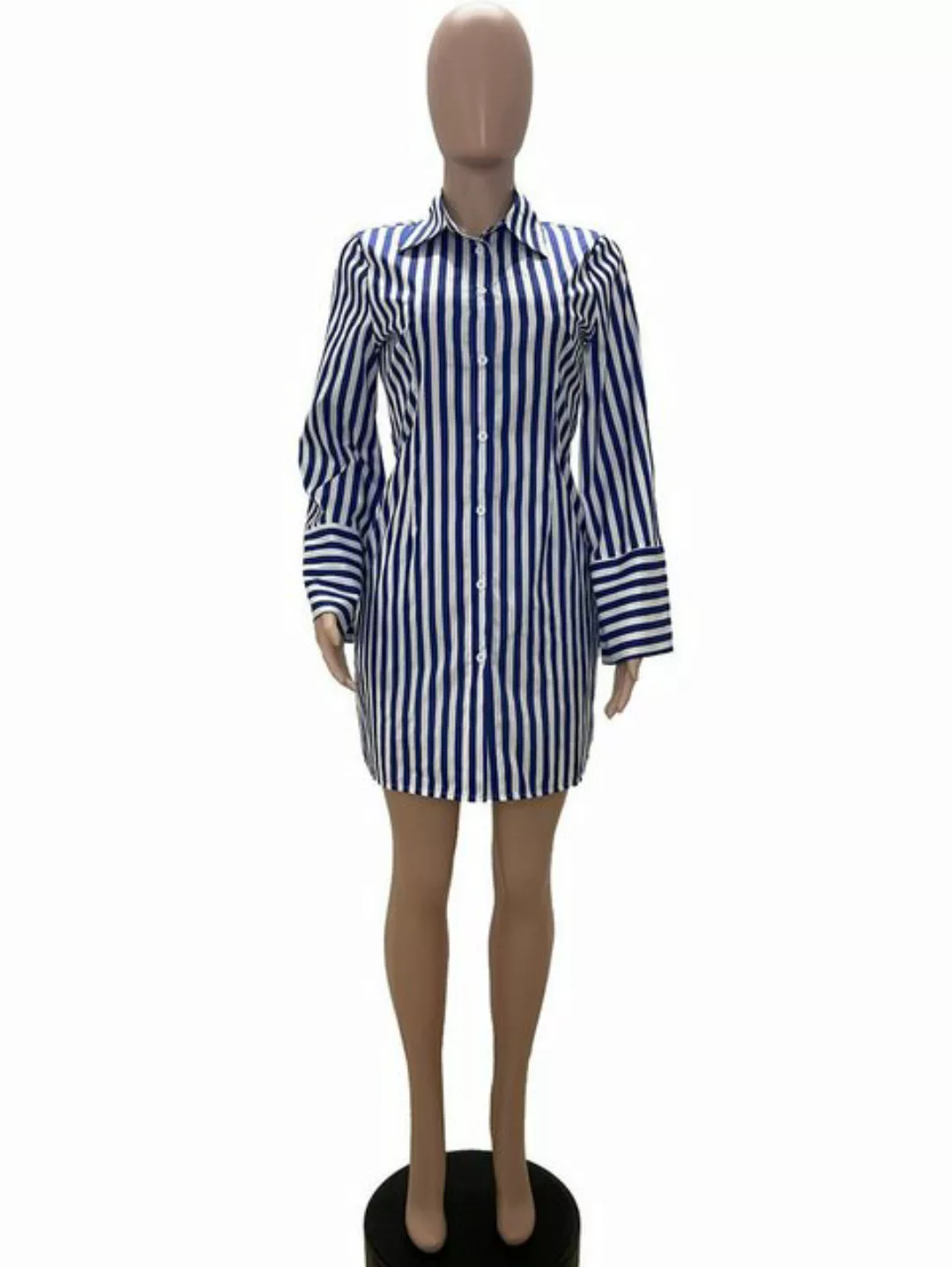 AFAZ New Trading UG Blouson Damen-Hemd mit langen Laternenärmeln, lässiges, günstig online kaufen
