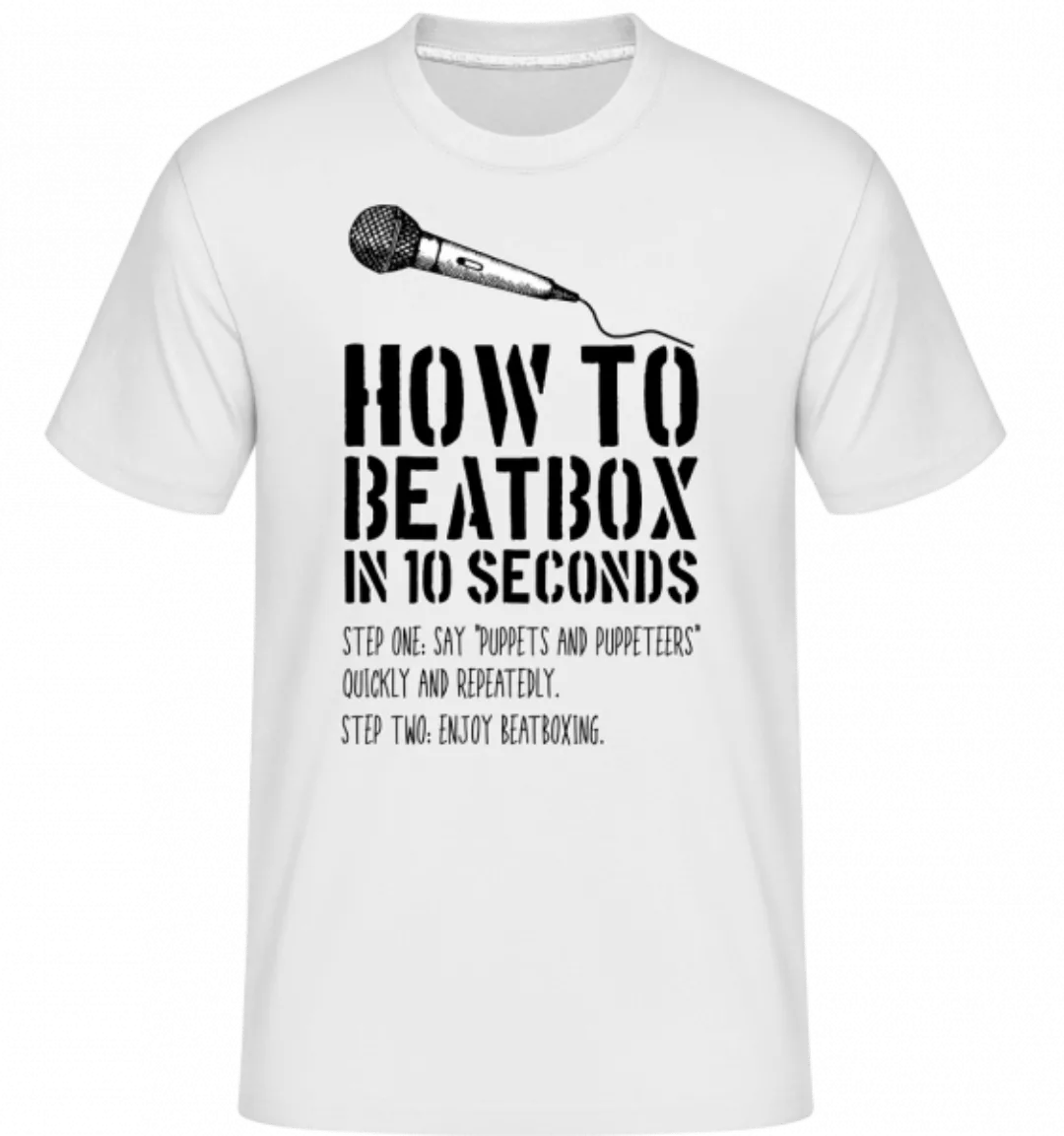 Beatbox Anleitung · Shirtinator Männer T-Shirt günstig online kaufen