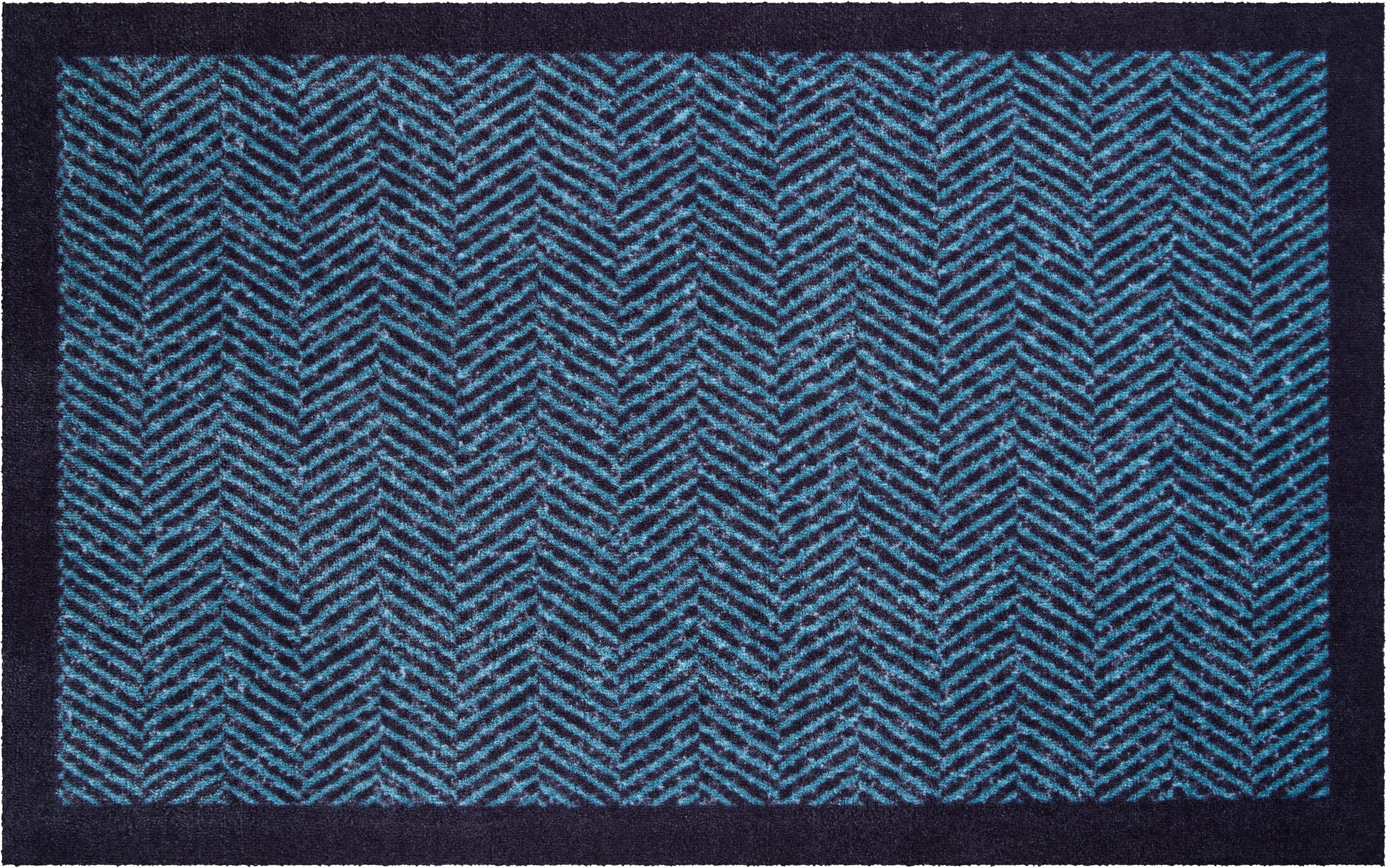Grund Teppich »Herringbone«, rechteckig, In- und Outdoor geeignet, mit Bord günstig online kaufen