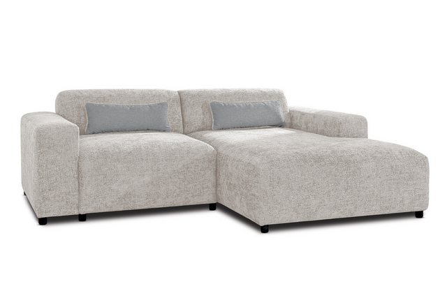 Furnix Ecksofa ROLIA Polstercouch in L-Form mit Zierkissen, hochwertige Mat günstig online kaufen