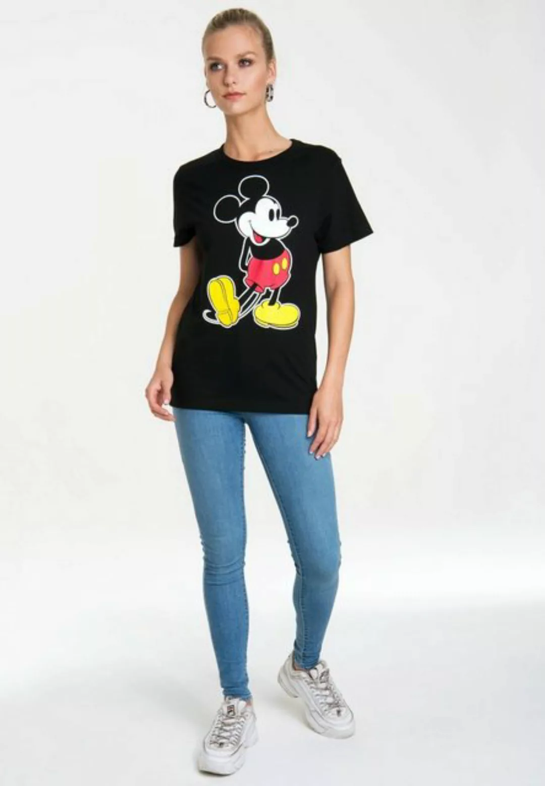 LOGOSHIRT T-Shirt Mickey Mouse – Classic mit lizenziertem Originaldesign günstig online kaufen