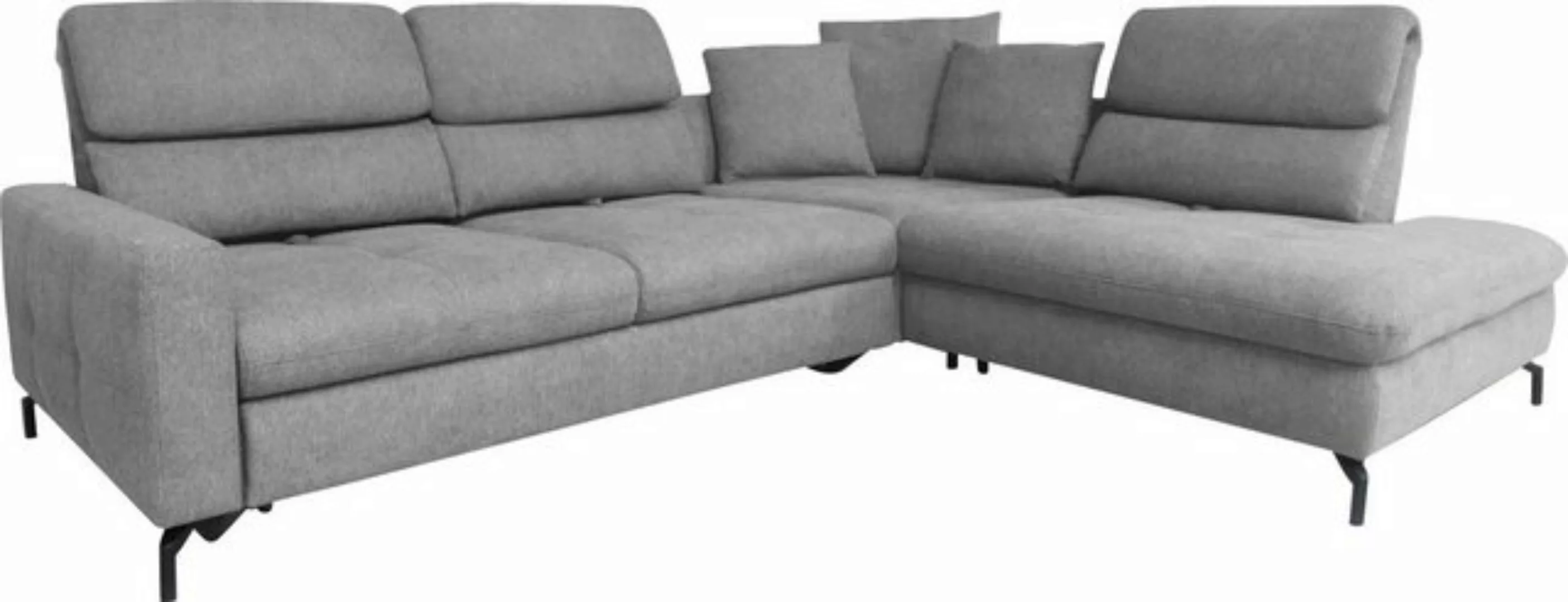 alina Ecksofa "Louis", Breite 260 cm, Rückenlehnenverstellung, wahlweise mi günstig online kaufen