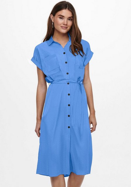 ONLY Hemdblusenkleid ONLHANNOVER S/S SHIRT DRESS NOOS WVN günstig online kaufen