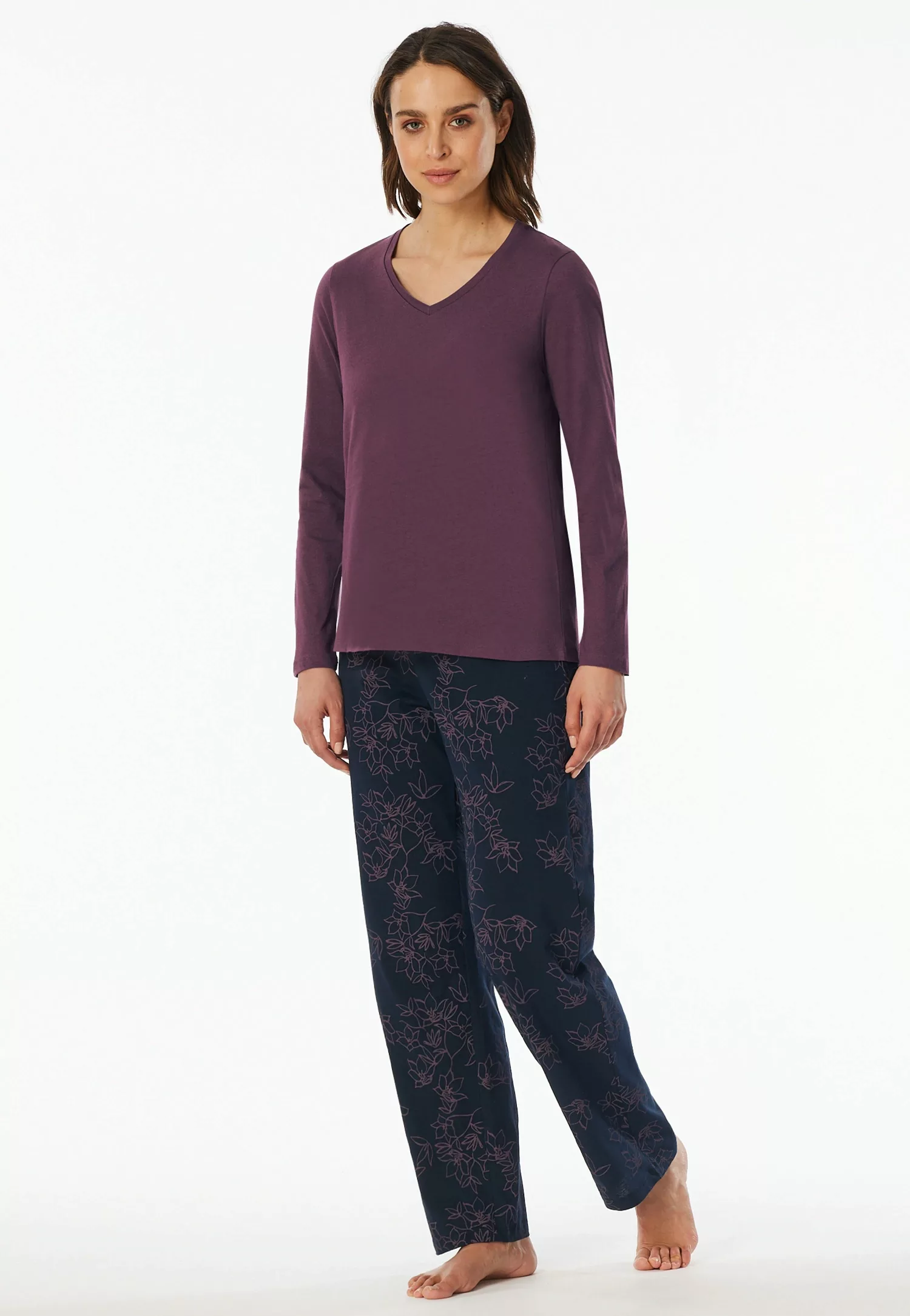 uncover by SCHIESSER Schlafanzug "UNCOVER Nightwear", (2 tlg.), Baumwolle, günstig online kaufen
