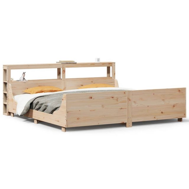 vidaXL Bett, Massivholzbett ohne Matratze 180x200 Kiefernholz günstig online kaufen