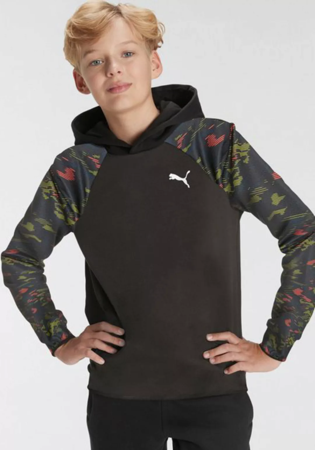 PUMA Kapuzensweatshirt ACTIVE SPORTS POLY HOODIE B günstig online kaufen