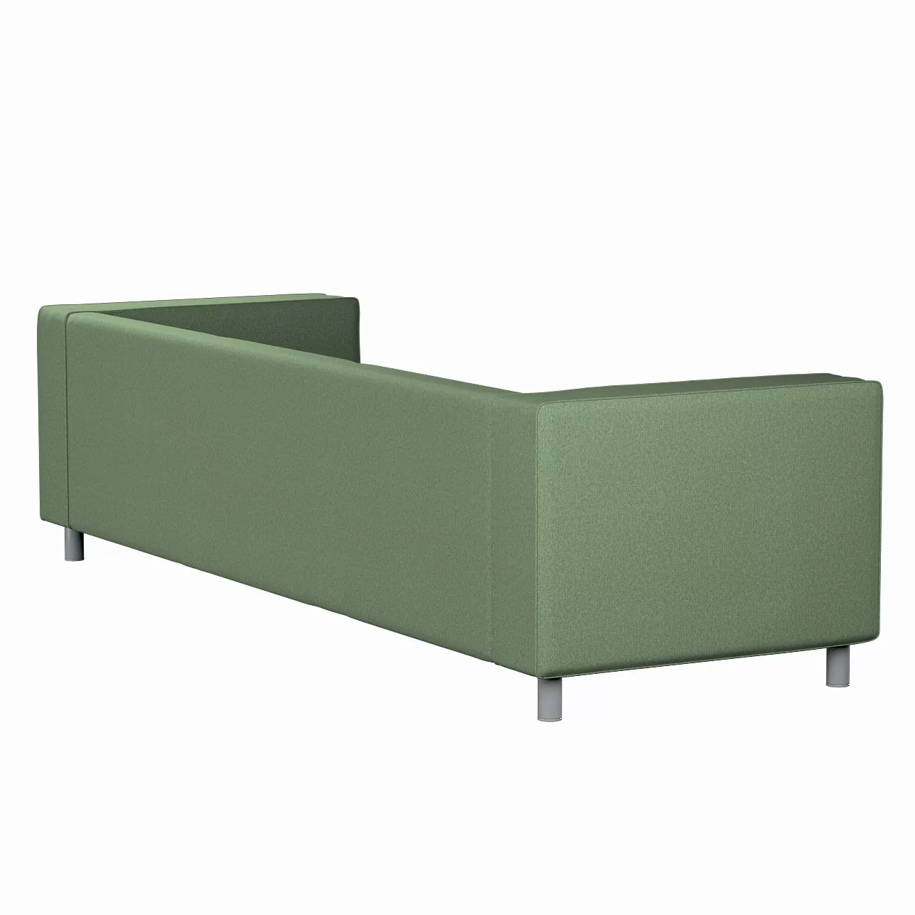 Bezug für Klippan 4-Sitzer Sofa, grün, Bezug für Klippan 4-Sitzer, Amsterda günstig online kaufen