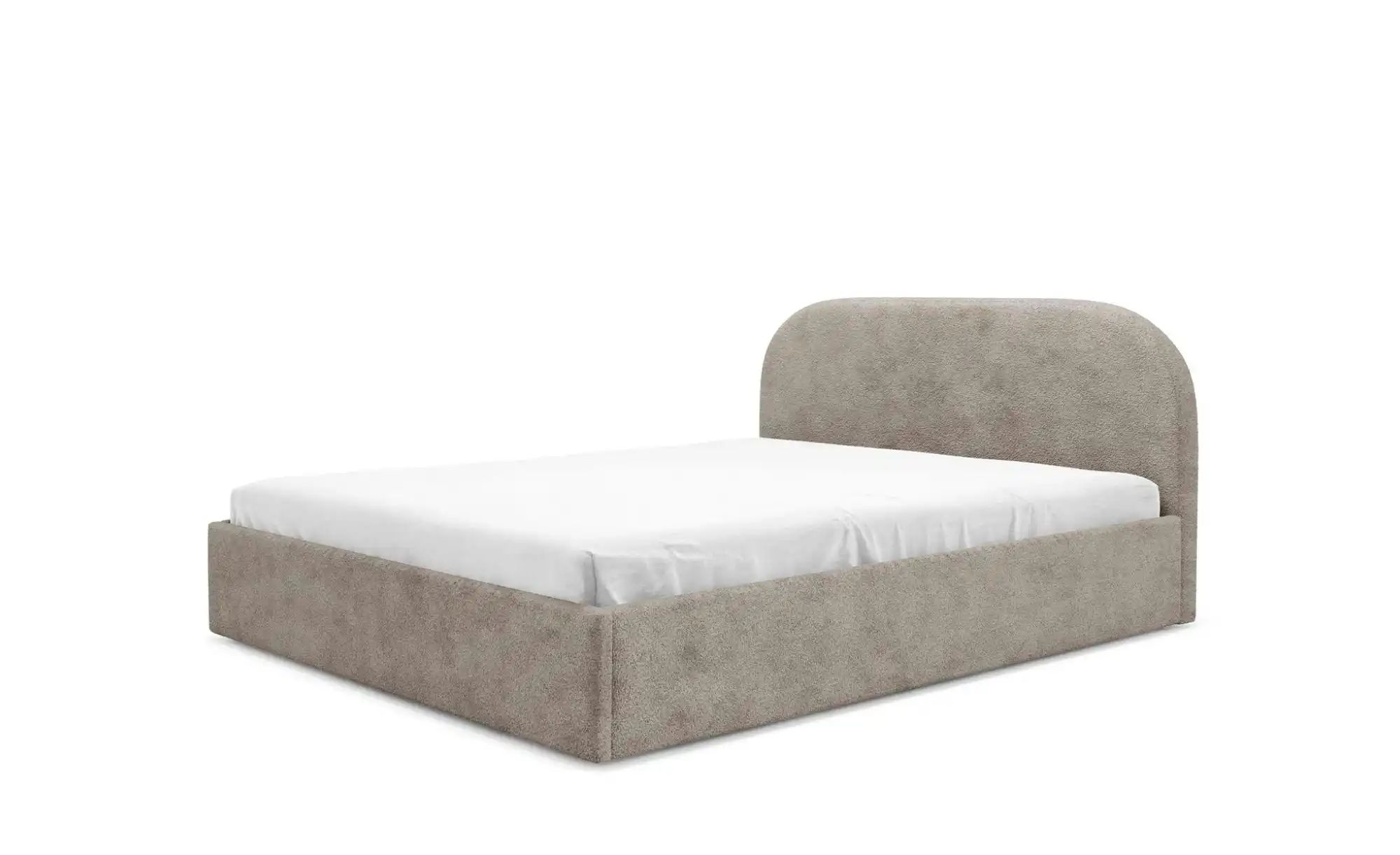 Polsterbett mit Bettkasten Luna ¦ beige ¦ Maße (cm): B: 140 H: 90 Betten > günstig online kaufen