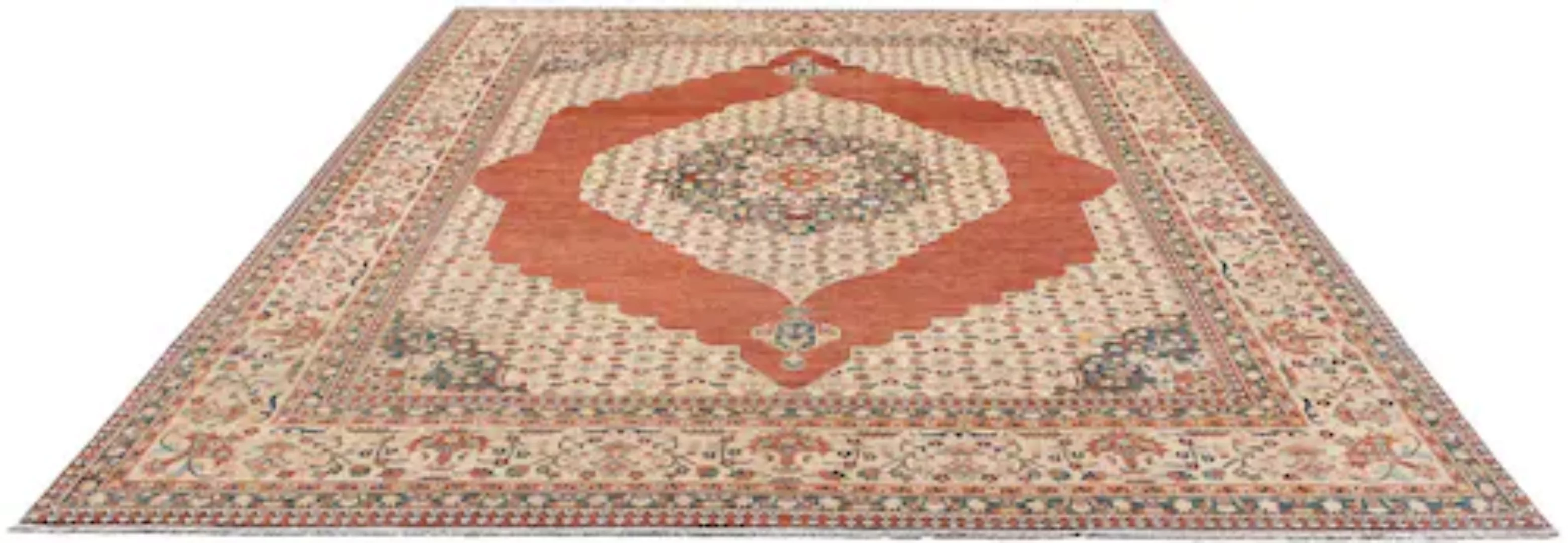 morgenland Wollteppich »Kazak Medaillon 310 x 242 cm«, rechteckig günstig online kaufen