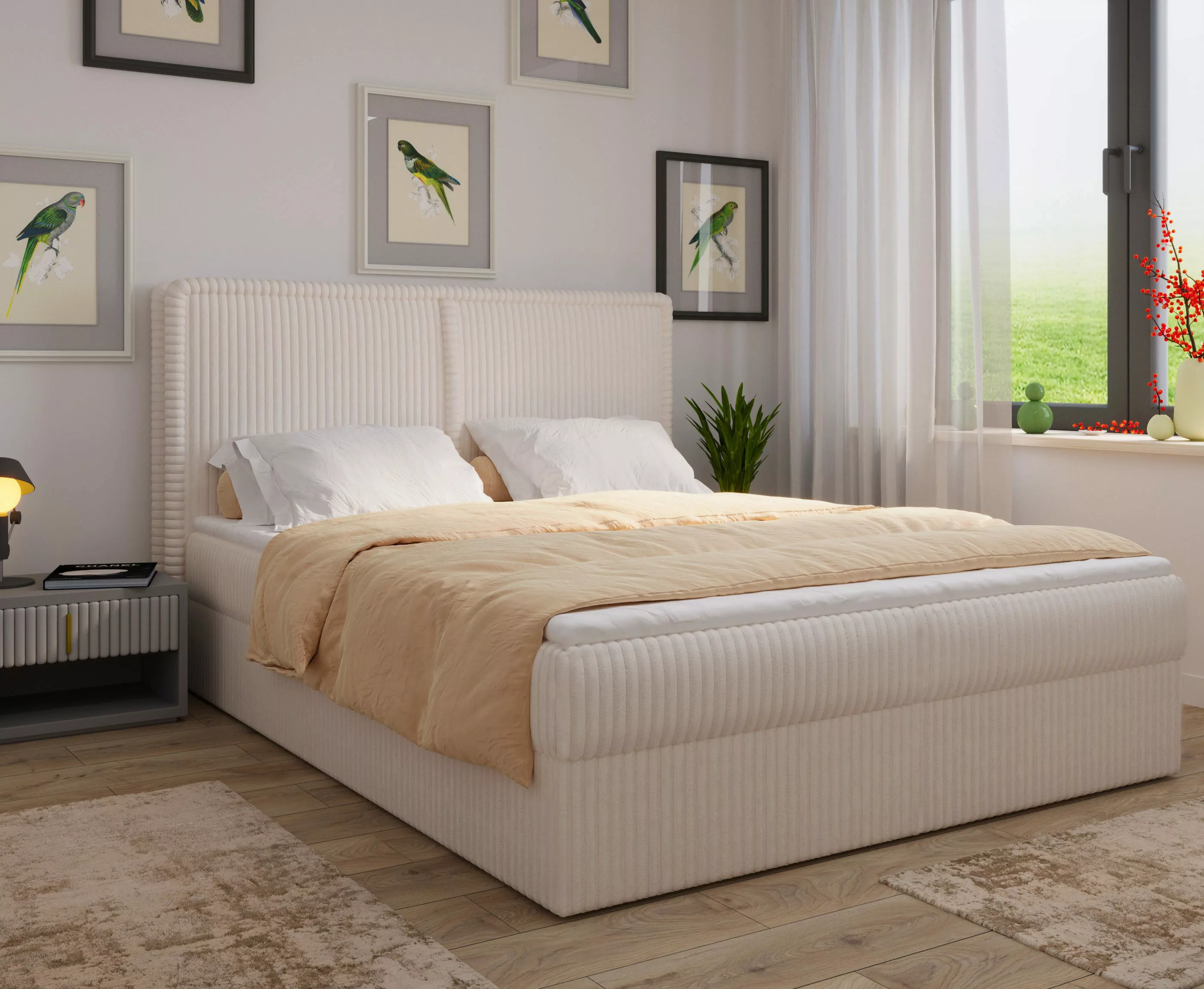 MOEBLO Boxspringbett Bett 04 (Bonell, Topper, günstig online kaufen