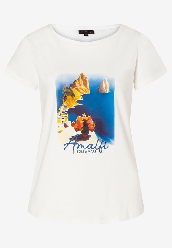 T-Shirt mit Amalfi-Print, Frühjahrs-Kollektion günstig online kaufen