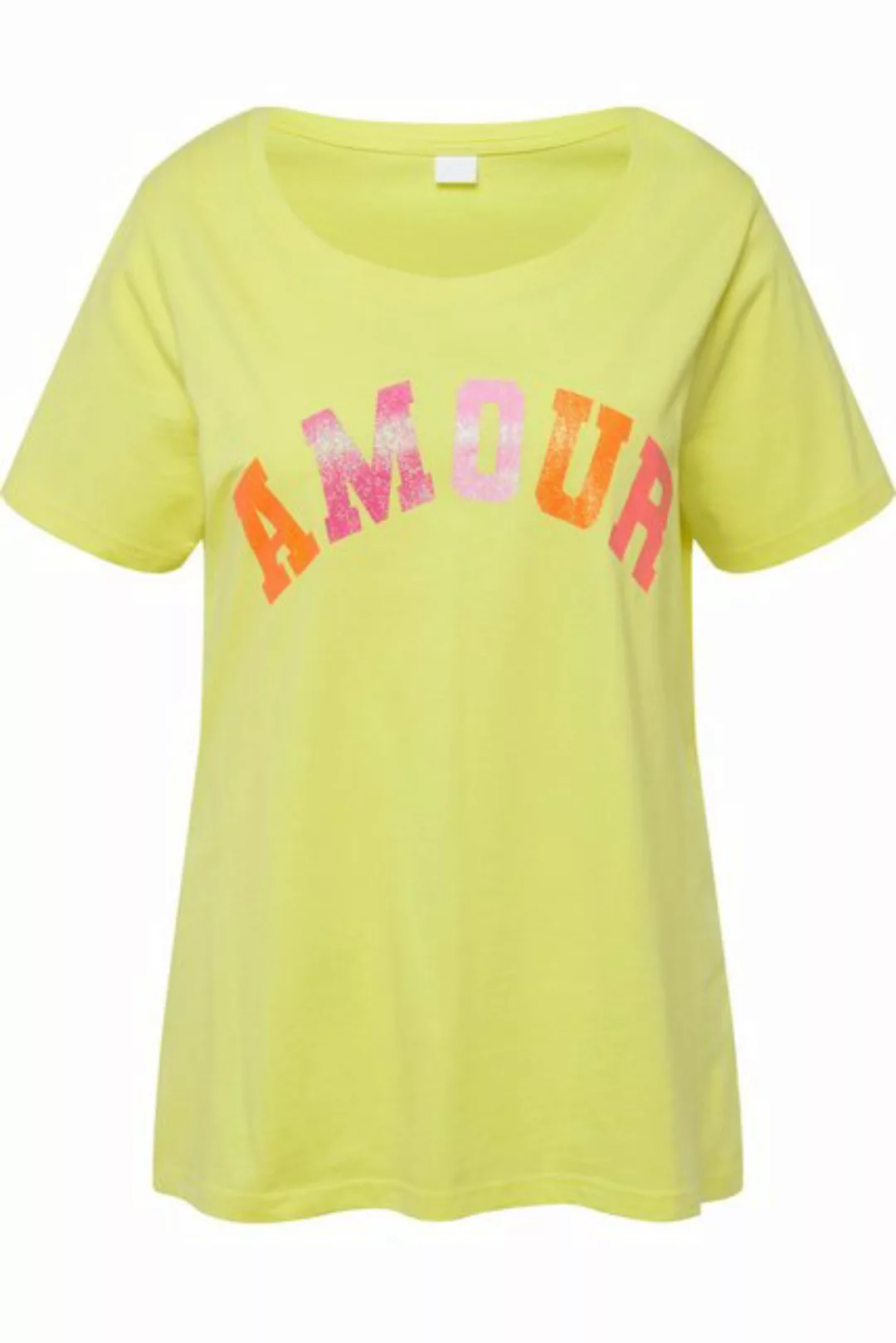 Angel of Style Rundhalsshirt T-Shirt Classic Fit AMOUR Halbarm günstig online kaufen