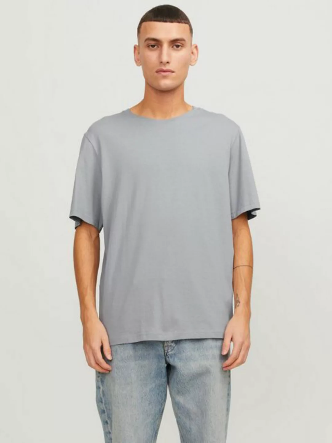 Jack & Jones Rundhalsshirt JJEORGANIC BASIC TEE SS O-NECK NOOS mit Rundhals günstig online kaufen