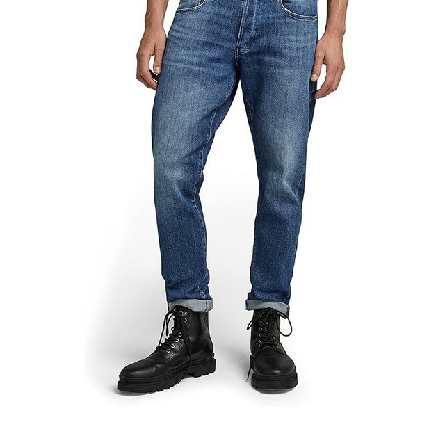 G-STAR Gerade Jeans RAW Herren 5620 3D Low Tapered Jeans 28/32 (1-tlg) Mens günstig online kaufen