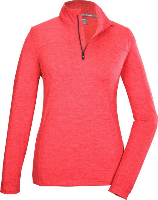 Killtec Fleeceshirt KSW 97 WMN LS SHRT neon-coral günstig online kaufen